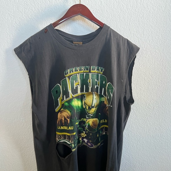 Thrashed Green Bay Packers 1994 Cutoff - Picture 3 of 6